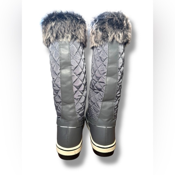 ALEADER Womens Cold Weather Winter Boots, Waterproof, Dark Gray Women’s Size 8.5 - Picture 4 of 9